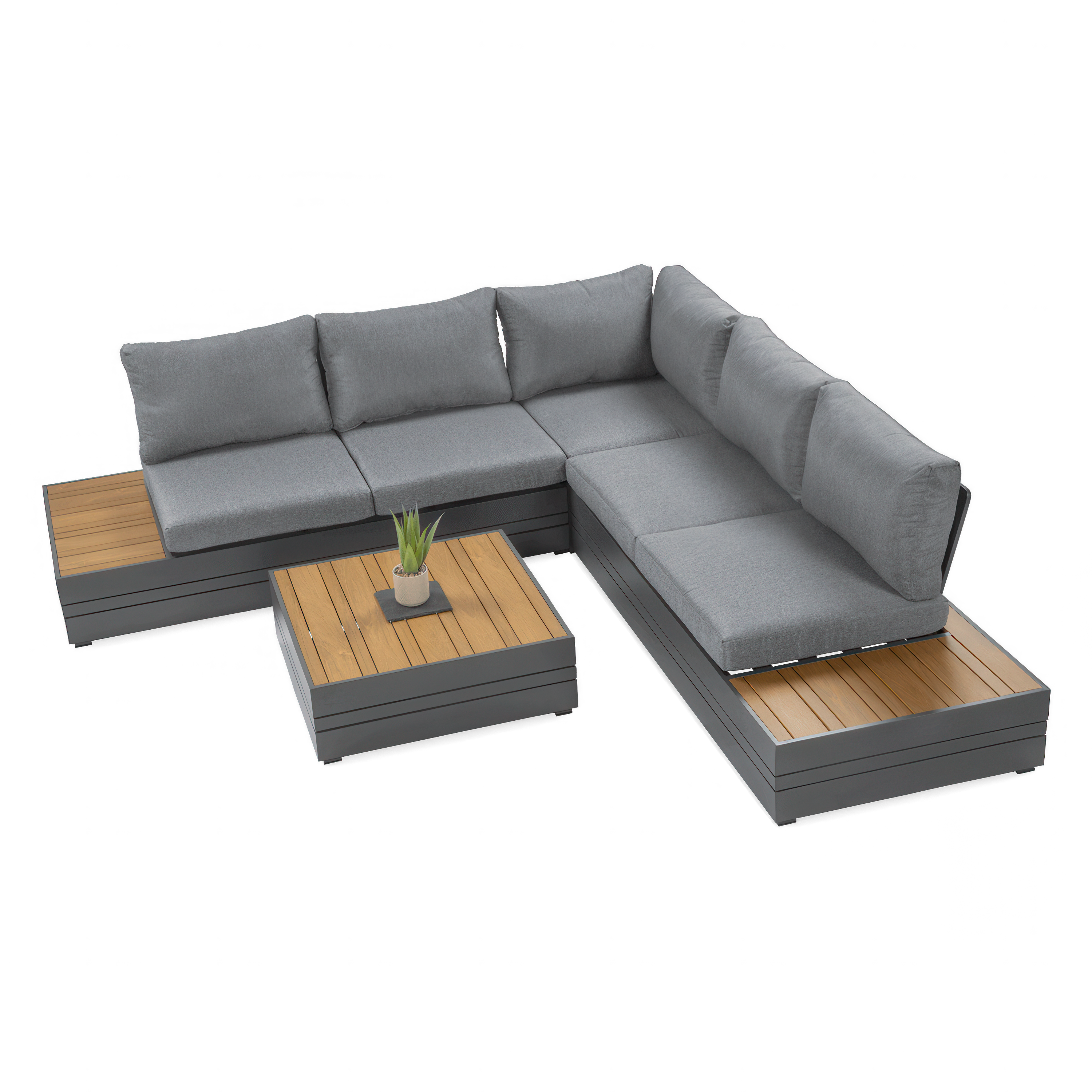 MARVEL Colț de grădină gri închis - Focus Garden