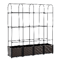 Cutie de cultivare + suport rotunjit GROW ROUND SET L 168x42x180cm - CULTIVO