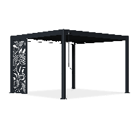 Panel ozdobny DECO 1.2 m do pergoli ELEGANCE/DELUXE/FUSION Anthracite - Gutroof