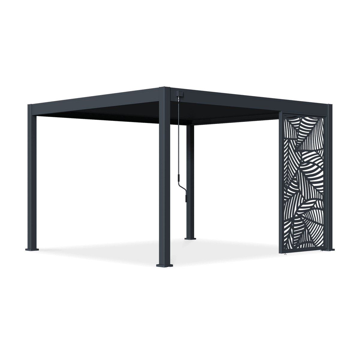 Panou decorativ DECO 1,3 m pentru pergola ELEGANCE/DELUXE/FUSION Antracit - Gutroof