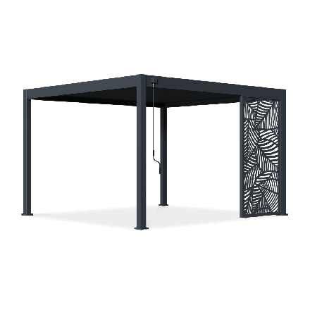 Panou decorativ DECO 1,3 m pentru pergola ELEGANCE/DELUXE/FUSION Antracit - Gutroof