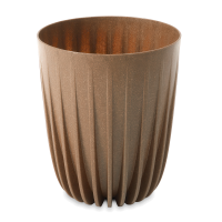 MIRA Eco lemn ghiveci decorativ 30cm natural- LAMELA