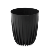 MIRA Eco reciclat ghiveci decorativ 25cm negru - LAMELA