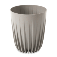 Ghiveci decorativ din lemn MIRA Eco 30cm gri - LAMELA