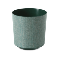 GAMA 19cm textil avocado ghiveci decorativ - LAMELA