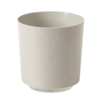 Ghiveci decorativ GAMA 19cm textil bumbac - LAMELA