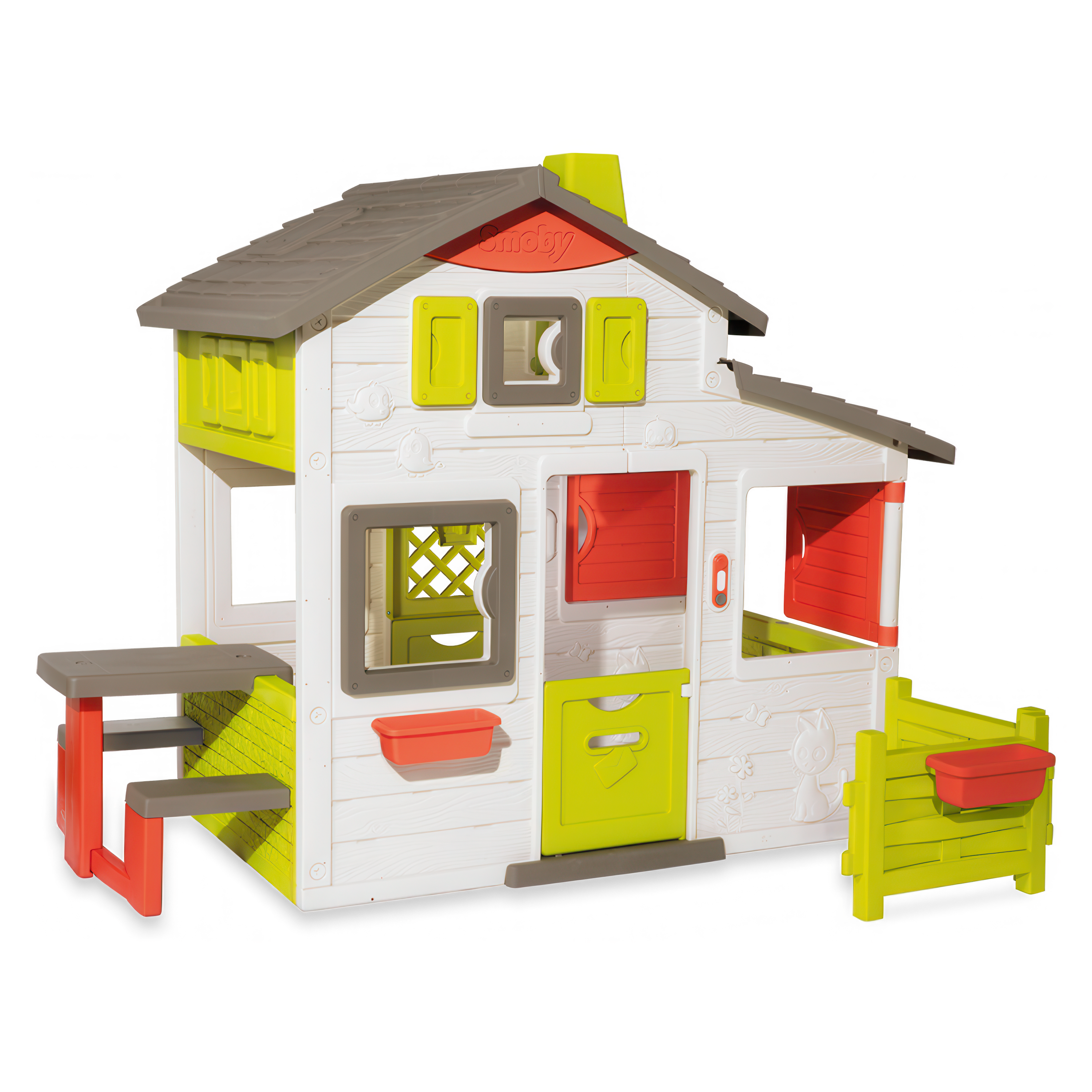 Neo Friends casă cu grădină 217x171x172 cm - Smoby 