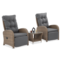 Lounge suite ALICANTE DUO Brown