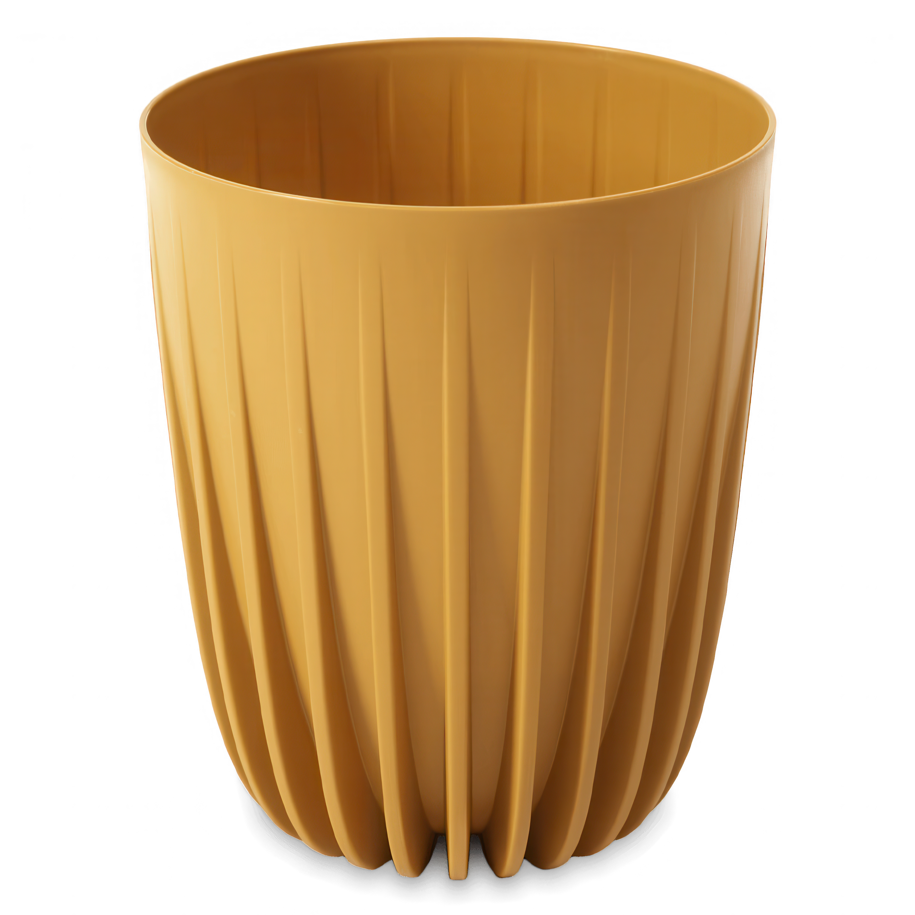 Doniczka MIRA 30cm musztardowa - Lamela