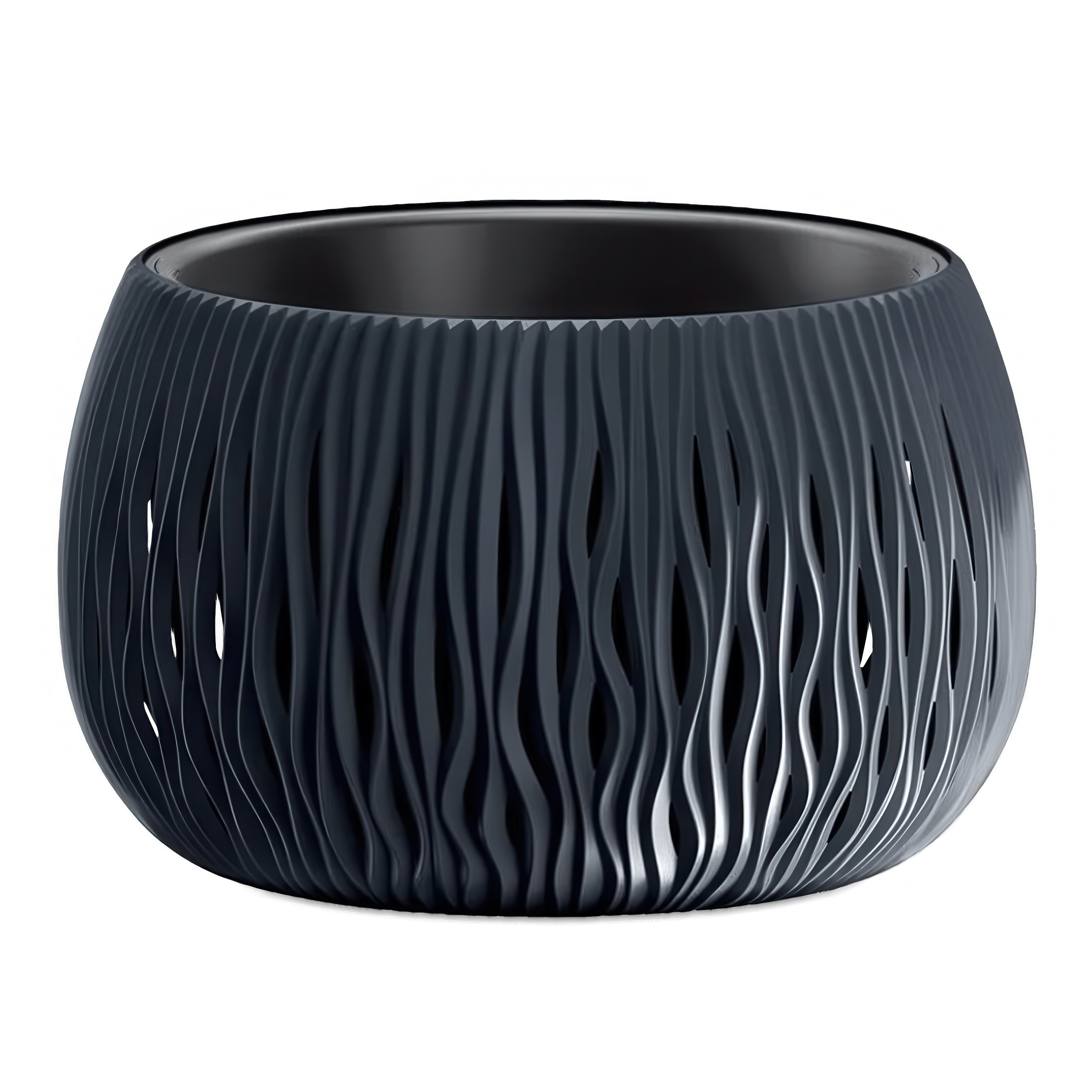 Bol oală Sandy 48x48x30cm antracit - PROSPERPLAST