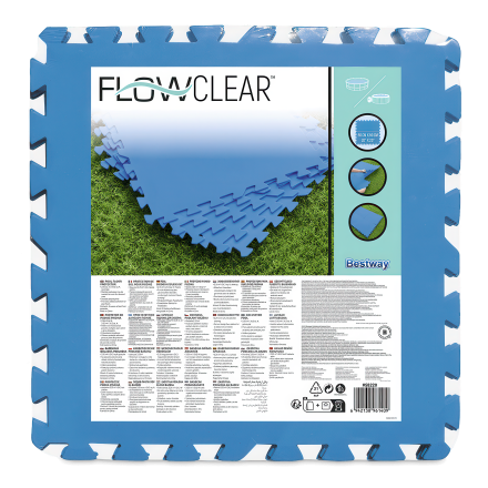 Set de covorașe pentru piscină 50x50 Flowclear - BESTWAY 58220
