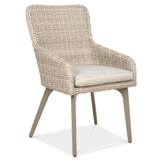 Fotoliu Technorattan MILANO bej deschis