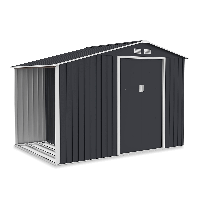 MADISON 278x191cm Șopron de grădină gri rece - Hardmaister