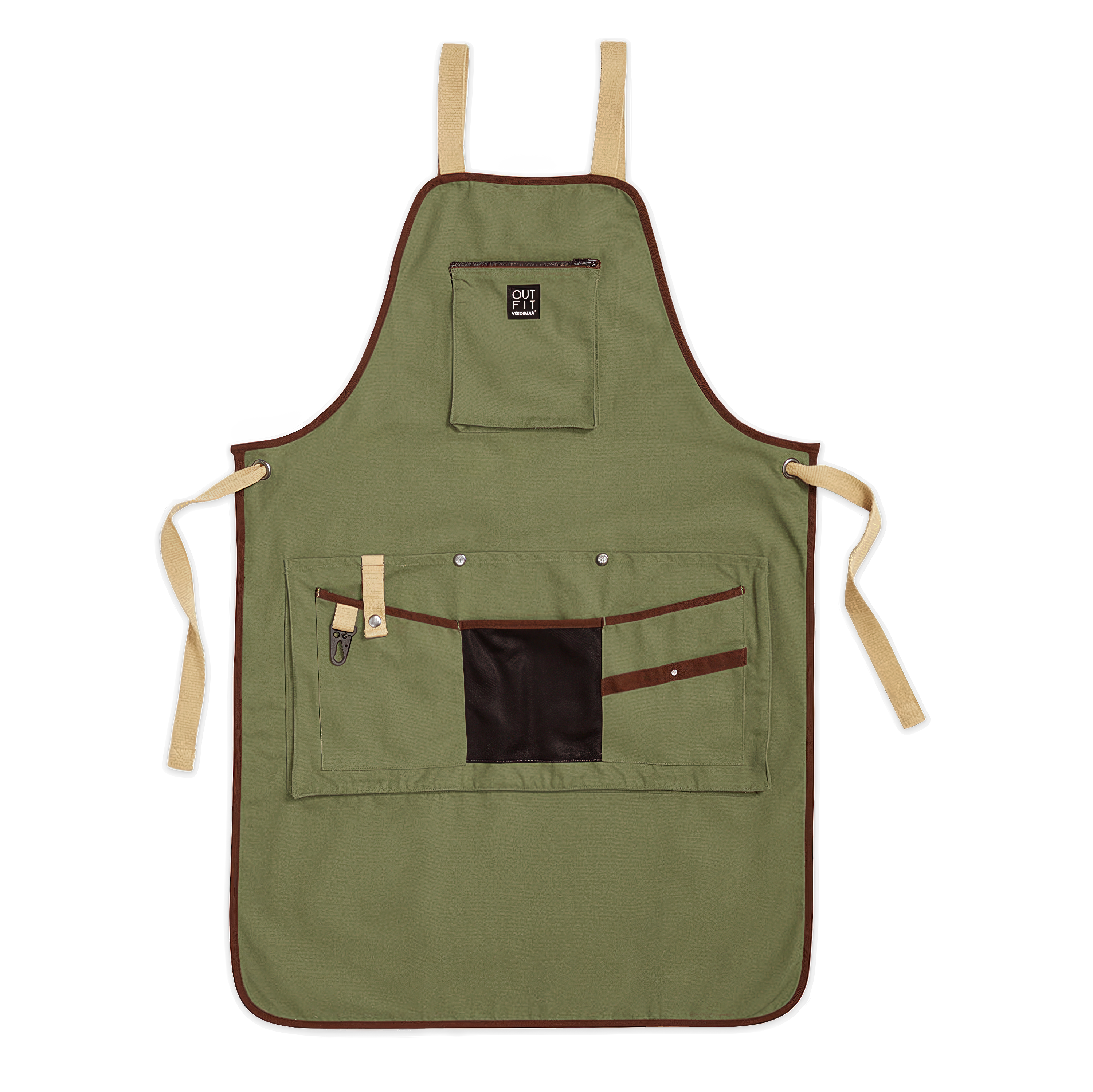 Fartuch ogrodowy LIGUSTRO TECHNICAL Olivine - Verdemax