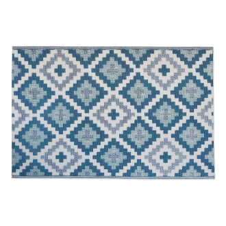 Wires Covor de terasă albastru 120x180cm - MOODME