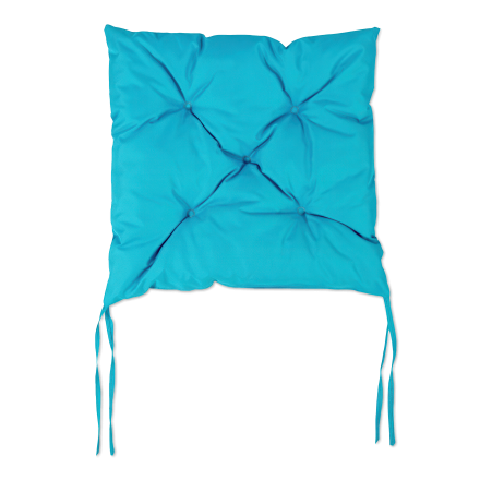 Poduszka ogrodowa w kolorze niebieskim