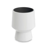 Ghiveci decorativ de grădină HEOS 27x32cm alb - PROSPERPLAST