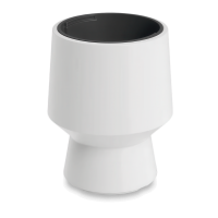 HEOS ghiveci decorativ de grădină 34x43cm alb - PROSPERPLAST