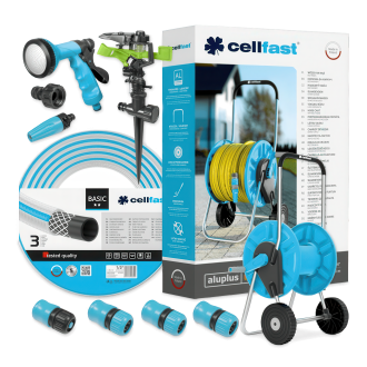 Set de udare BASIC Furtun 1/2" 30m Cellfast