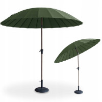 Umbrelă de grădină PHUKET WOOD 2.8m verde închis - Focus Garden