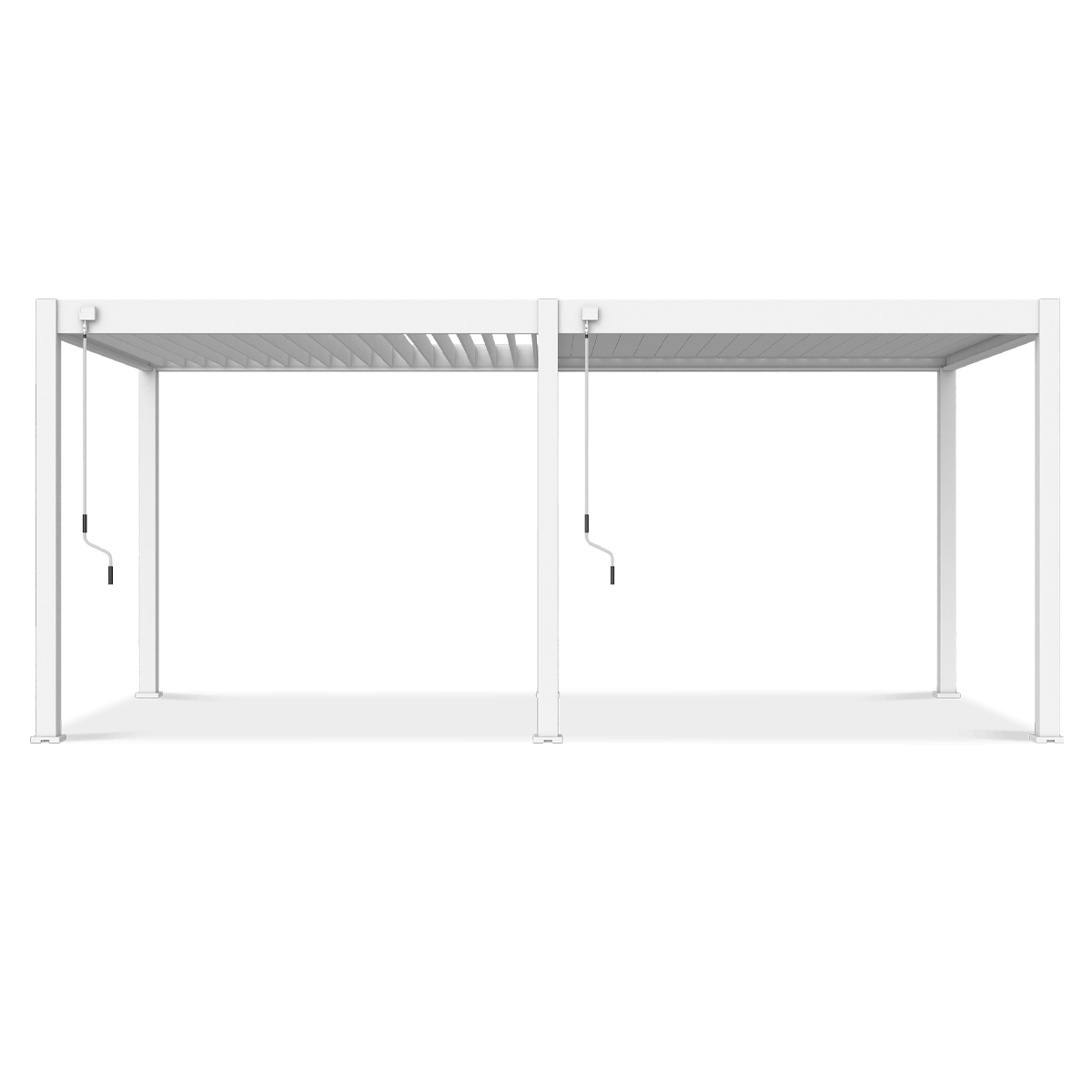 Pergola ogrodowa ELEGANCE 3x6 White - Gutroof