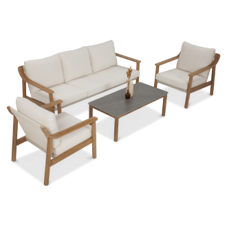 Zestaw kawowy Pattaya Wood look