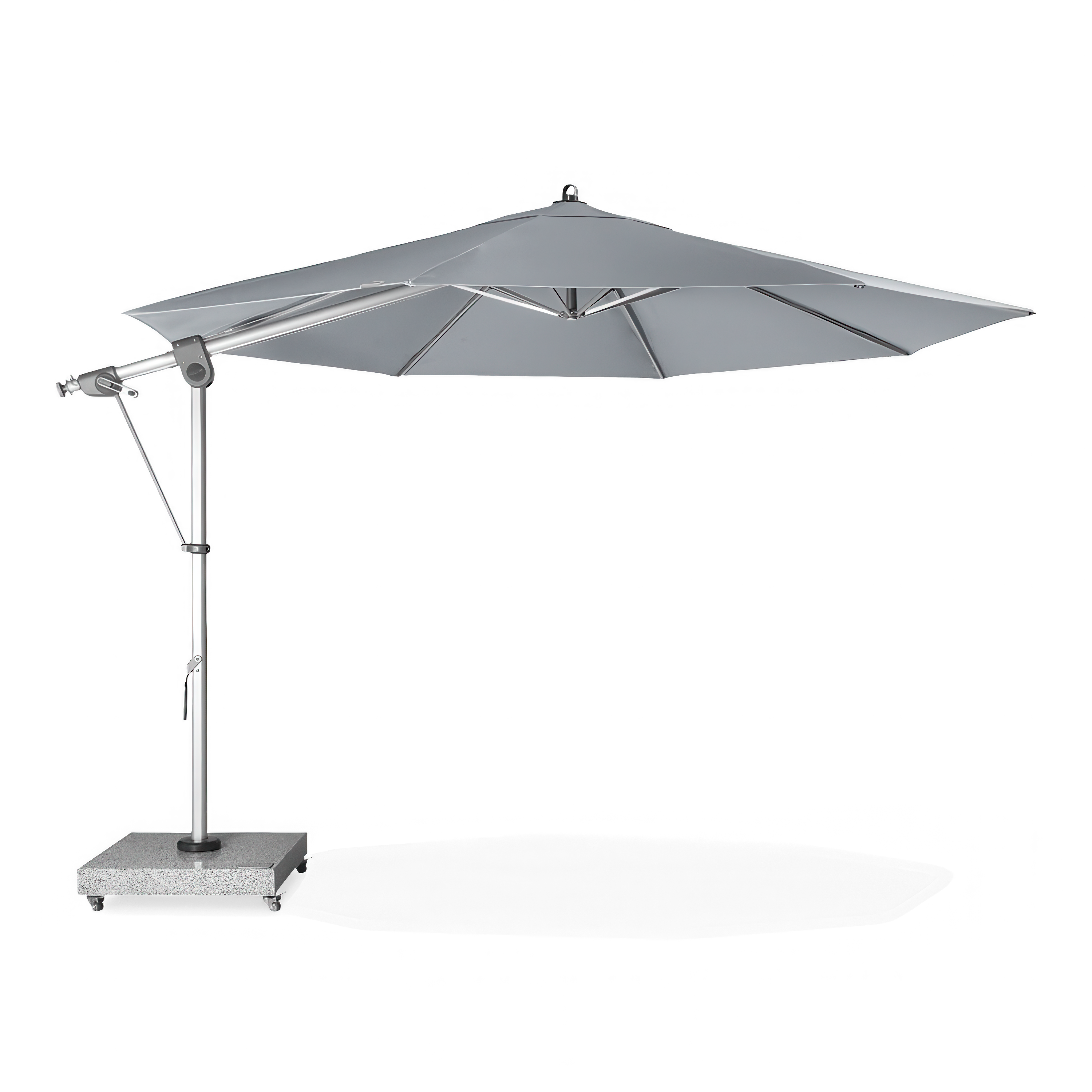 Doppler EXPERT 350 Umbrelă de grădină gri deschis