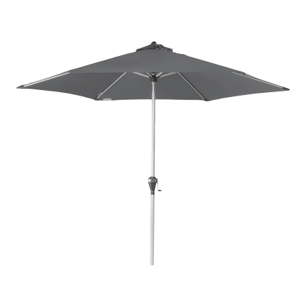 Parasol ogrodowy w kolorze antracytowym od doppler