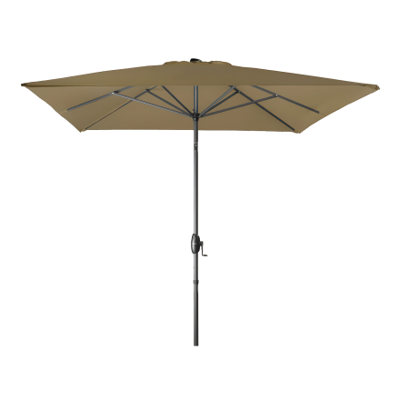 Brązowy parasol na balkon lub do ogrodu Basic Lift od Doppler