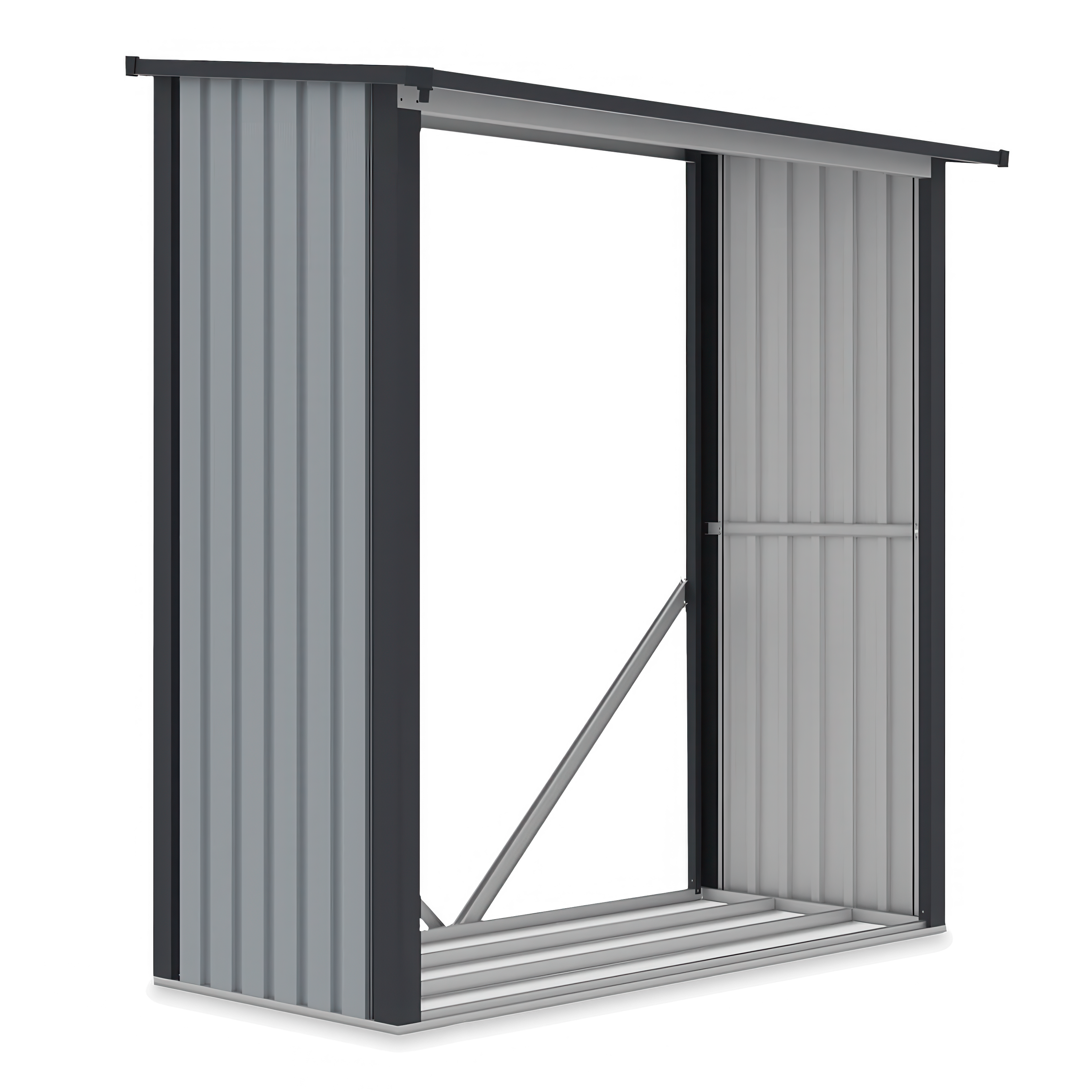 Suport din lemn DENVER 182x89cm Gri deschis - Hardmaister