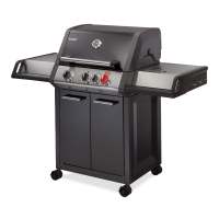 Grătar pe gaz Monroe Black PRO 3K Turbo - ENDERS