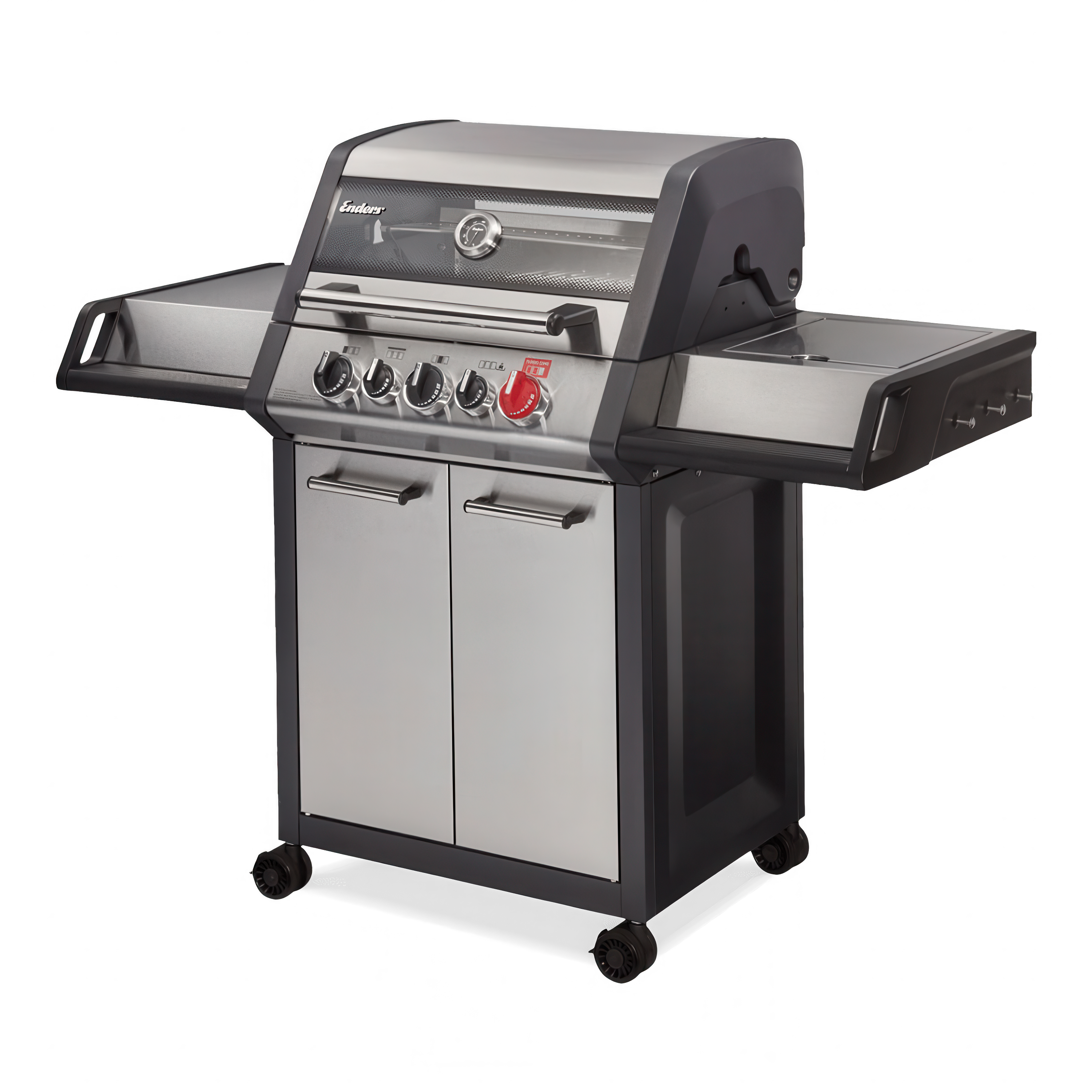 Monroe PRO 3 SIK Turbo grătar pe gaz cu arzător pentru scuipat - ENDERS