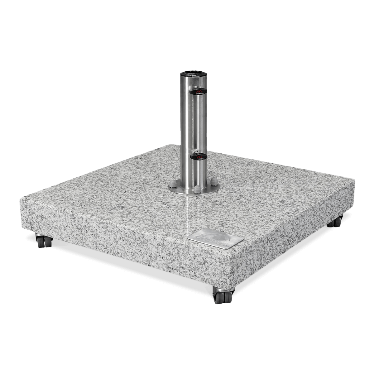 podstawa na kółkach do parasola z kamienia