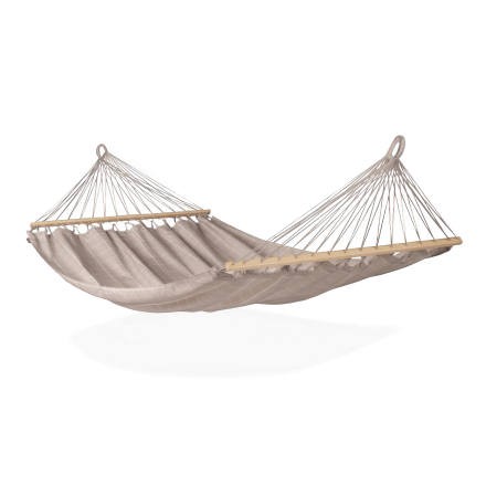 Hamac cu bară ALISIO Almond, două persoane - LA SIESTA