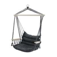 BARBADOS Fotoliu de grădină suspendat gri închis - Focus Garden