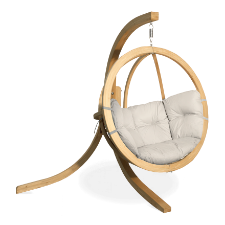 Scaun suspendat pentru grădină O-ZONE Cream