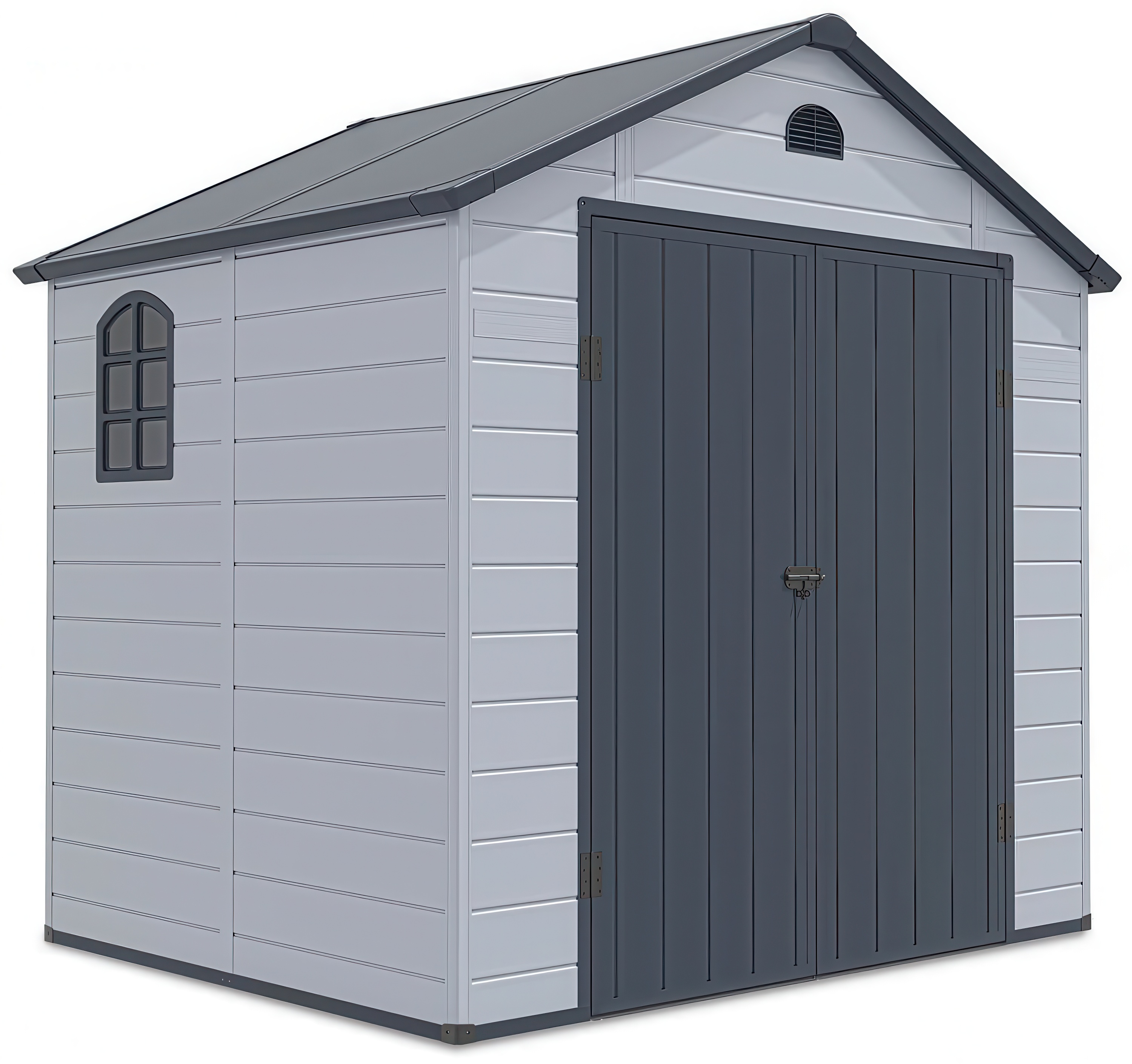 VERMONT casă de grădină 242x192cm Gri deschis - Hardmaister