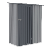 Pătuț de grădină din metal KENT 143x89cm Gri deschis - HARDMAISTER