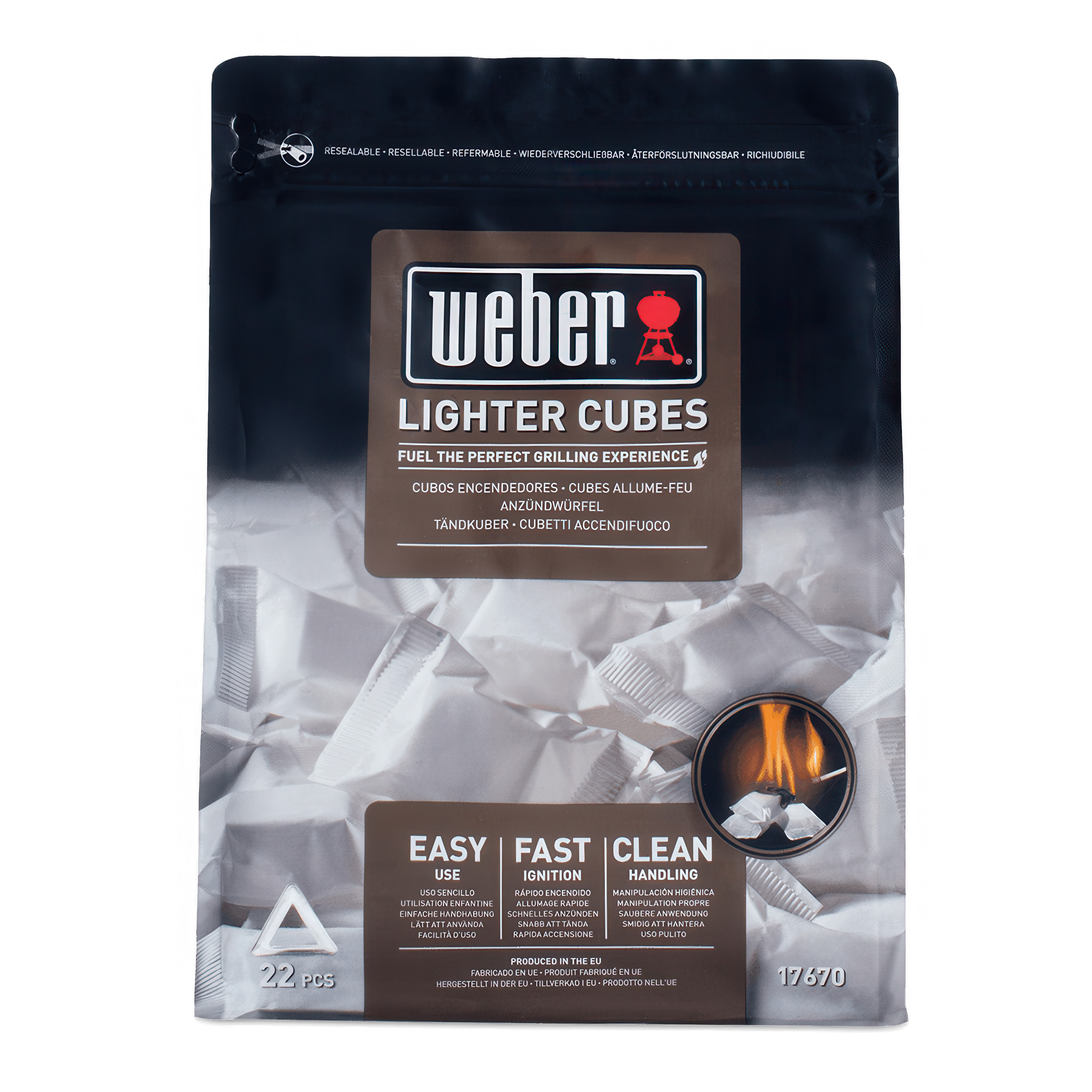 Lemne cubicate 22pcs - WEBER