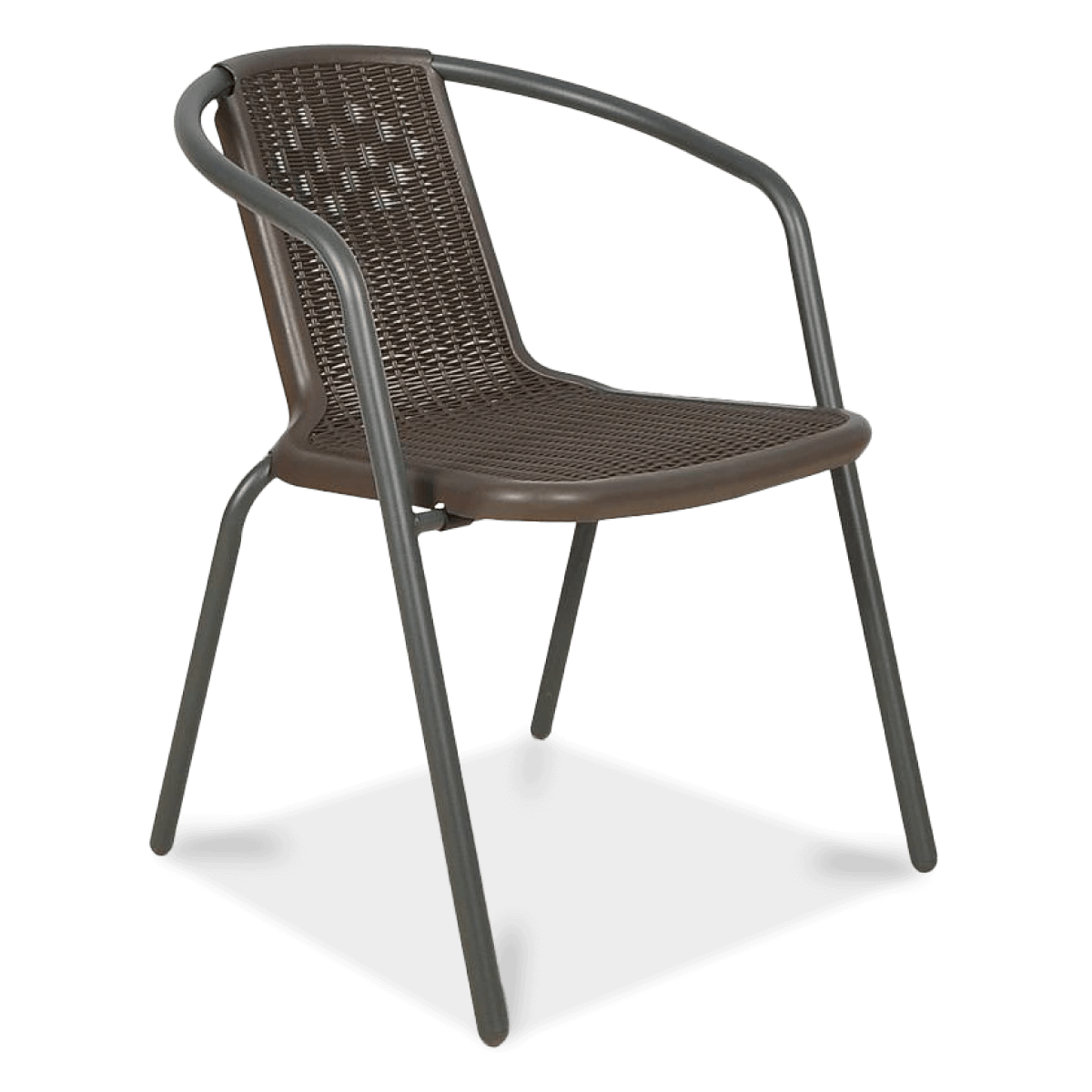 Krzesło ogrodowe Simple Brown Focus Garden bez tła PNG