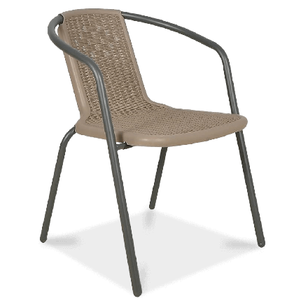 Scaun de grădină SIMPLE Cappuccino