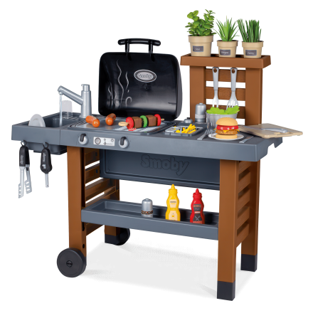 Bucătărie de grădină pentru copii 83.5x40.3x73cm - Smoby