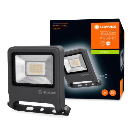 ENDURA® FLOOD 20W alb rece IP65 LEDVANCE proiector