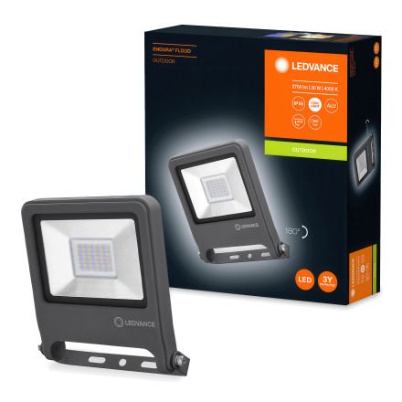 ENDURA® FLOOD LED 30W alb rece IP65 LEDVANCE proiector
