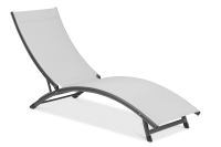 STAR Șezlong de grădină gri deschis - Focus Garden