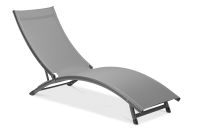 Scaun de plajă STAR gri închis - Focus Garden