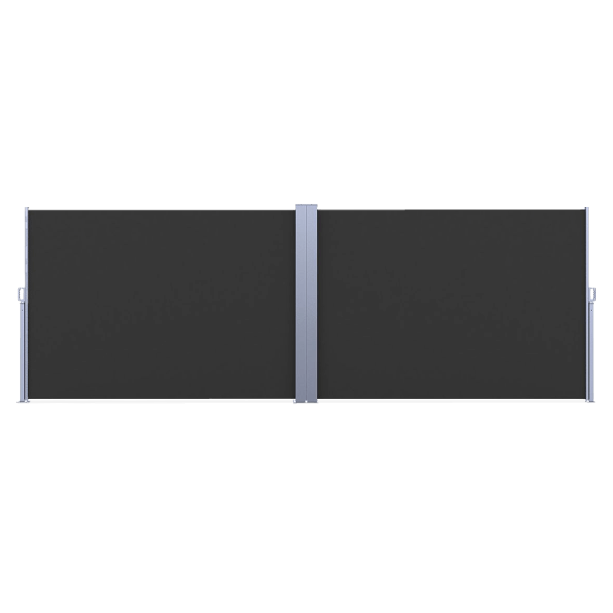 Copertină de terasă 200x600 gri închis dublă - FOCUS GARDEN