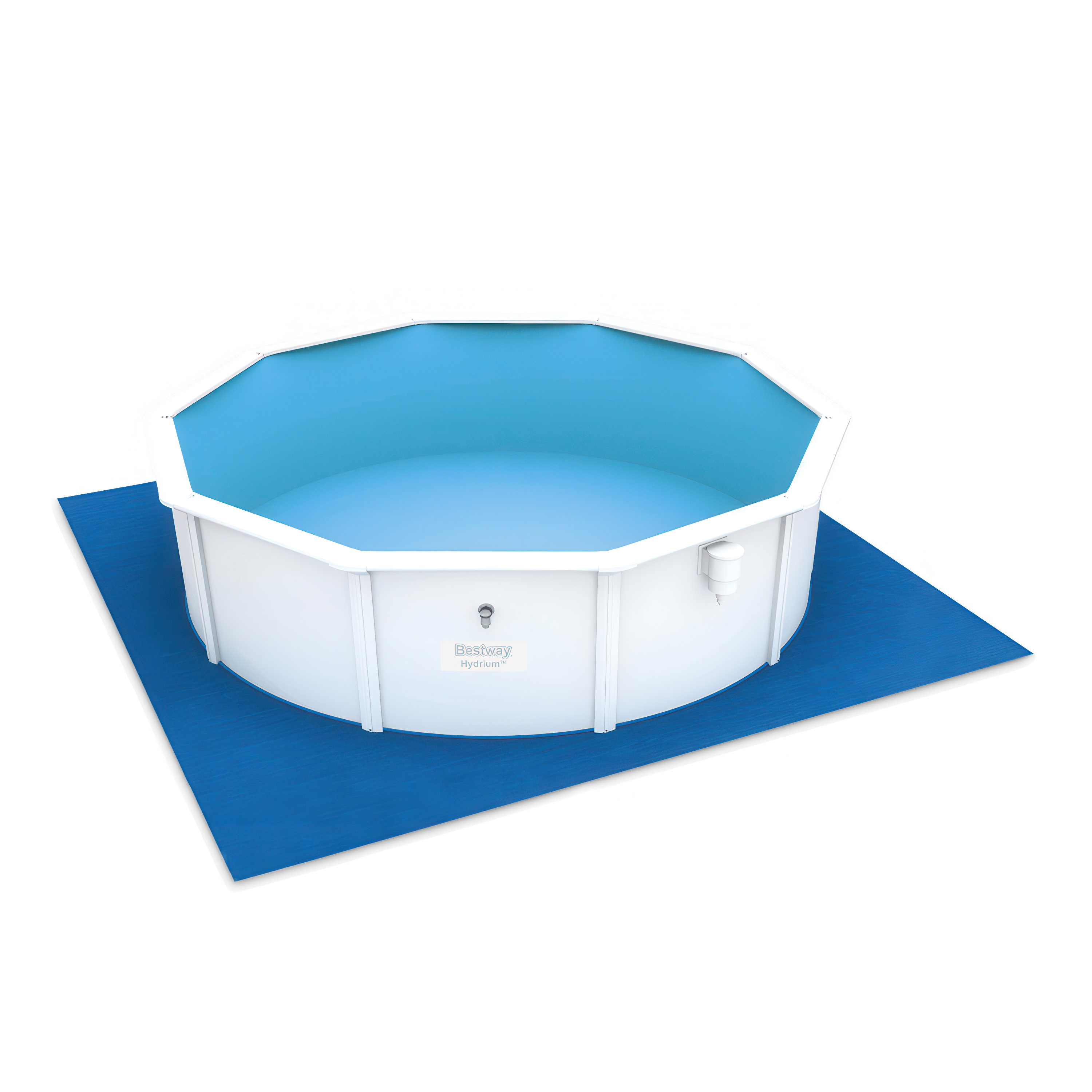 Folie pentru piscină Flowclear 4.88x4.88m - BESTWAY 58003