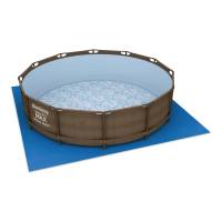 Covor de piscină Flowclear 3.96x3.96m - BESTWAY 58002