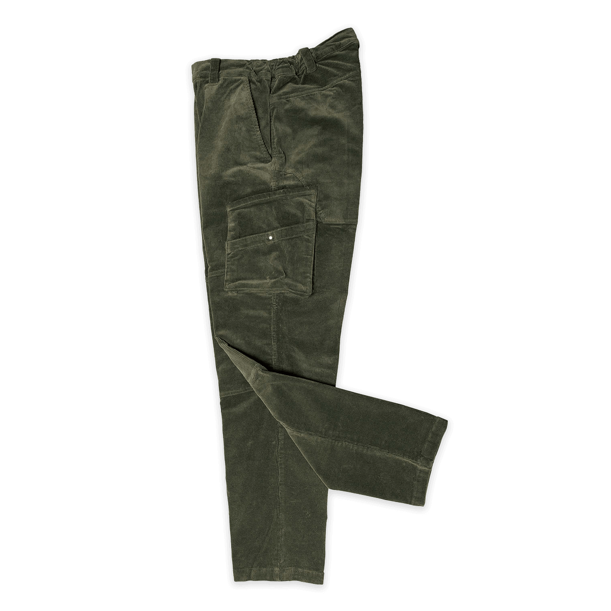 Sztruksowe spodnie męskie ACERO Olivine S - Verdemax